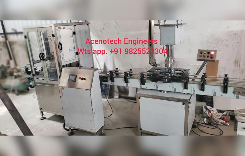 Servo Liquid Filling & capping Machine