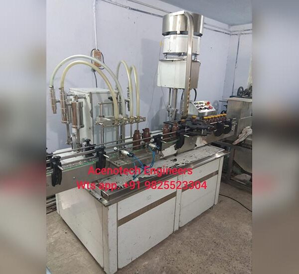 Liquid Bottle Filling & Capping Machine