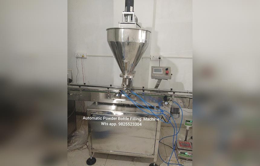 Powder Bottle Filling Machine