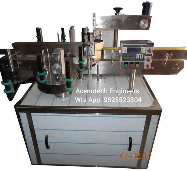 Automatic Double Side Flat Bottle Sticker Labeling Machine