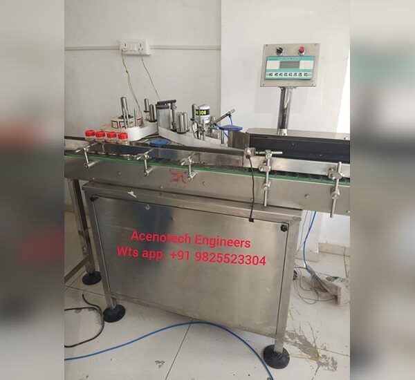 Automatic Round Bottle Sticker Labeling Machine