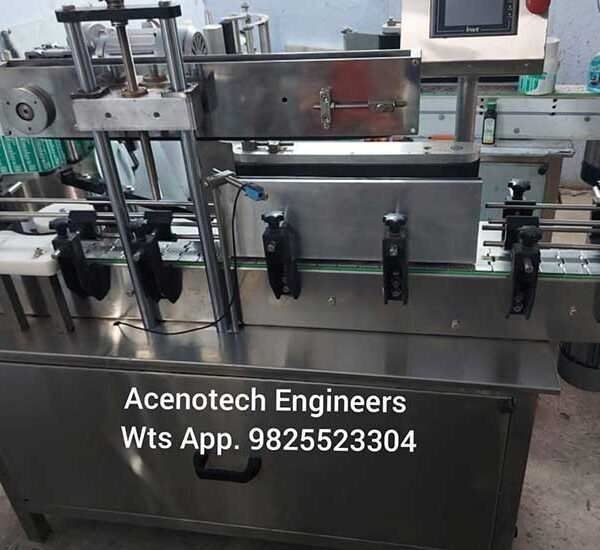 Automatic Round Single Side Flat Bottle Sticker Labeling Machine