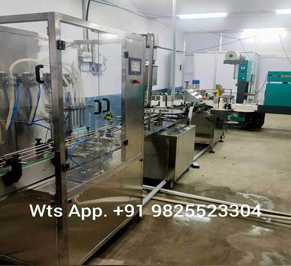 Automatic Servo Liquid Bottle Filling Line Premium Line
