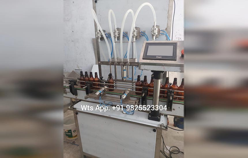 Servo Liquid Bottle Filling Machine