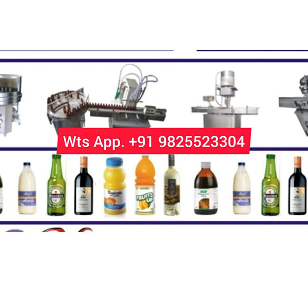 Automatic Volumetric Liquid Bottle Filling Line